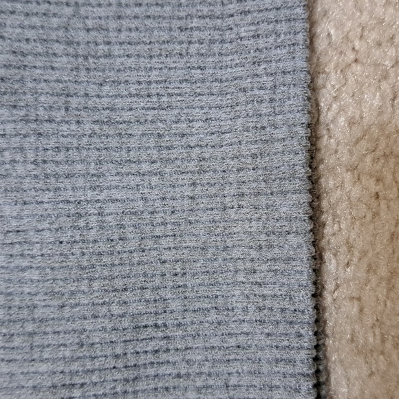 Lemon Ribbed Yoga Bra Women's Size Small Grey Seamless NWOT Lounge - Picture 7 of 7